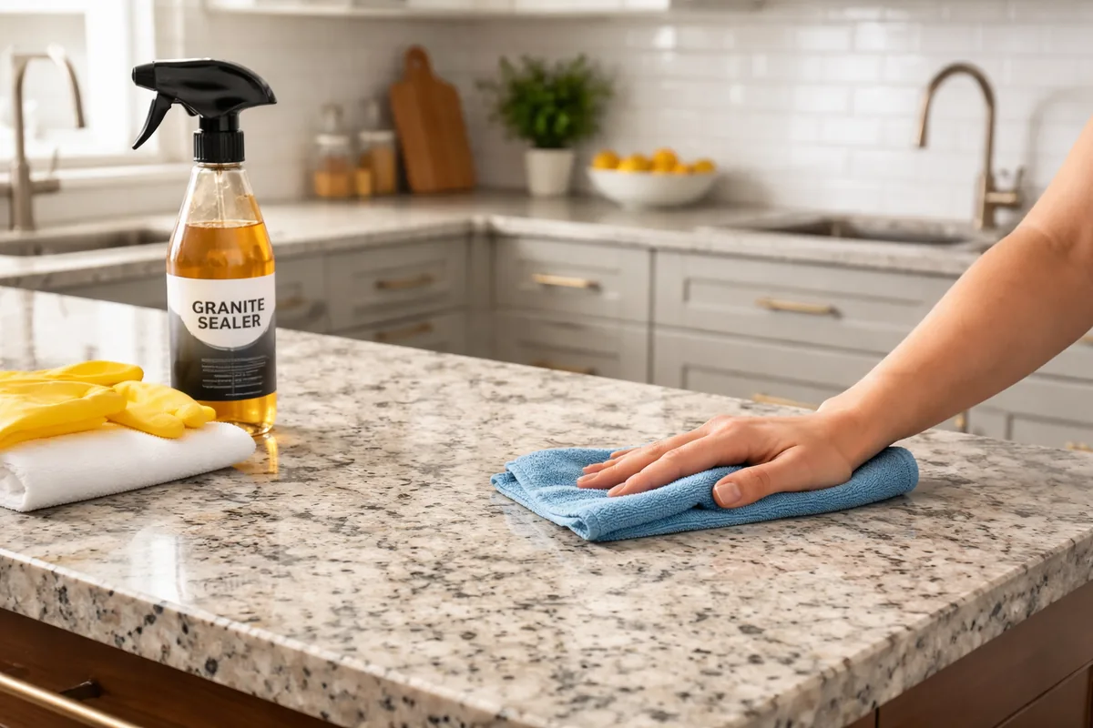 Do I need to reseal my granite countertops every year
